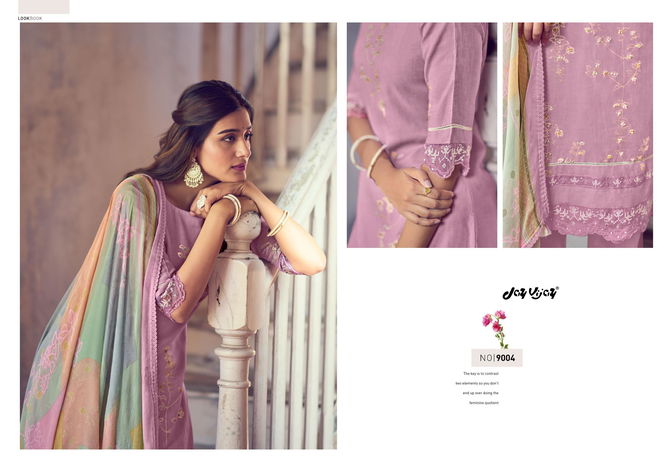 Basant By Jay Vijay Embroidery Linen Printed Designer Salwar Suits Wholesale Price In Surat